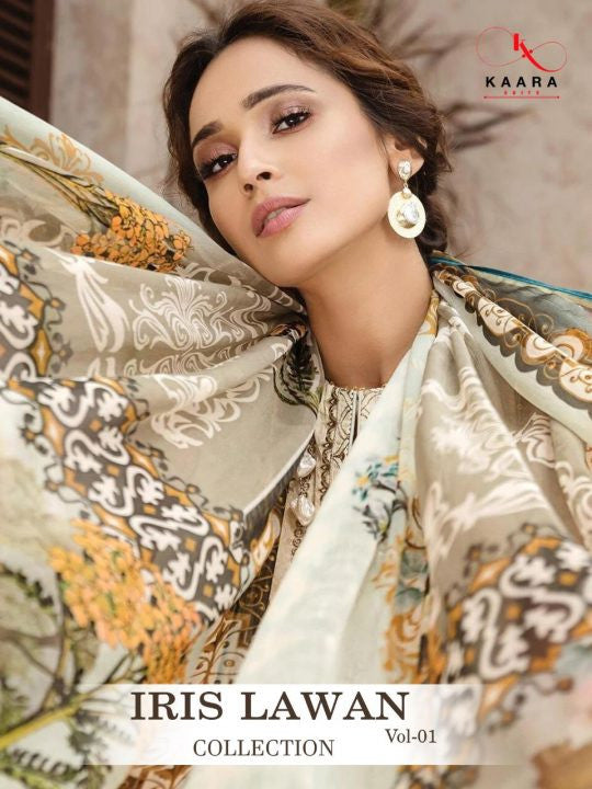Kaara Suits Iris Lawan Vol-1 Collection Pakistani Suits Catalog