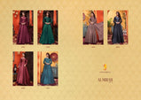 Stylemax Almirah Vol-3 Silk Long Gowns Catalog Collection