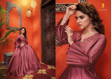 Stylemax Almirah Vol-3 Silk Long Gowns Catalog Collection