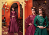 Stylemax Almirah Vol-3 Silk Long Gowns Catalog Collection