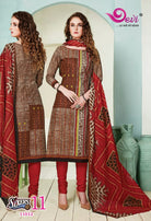 Devi Sixers Vol-11 Printed Cotton Suits Catalog