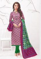 Lakhani Cottons Ikkat Suits Vol-5 Printed Cotton Suits Catalog