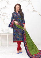 Lakhani Cottons Ikkat Suits Vol-5 Printed Cotton Suits Catalog