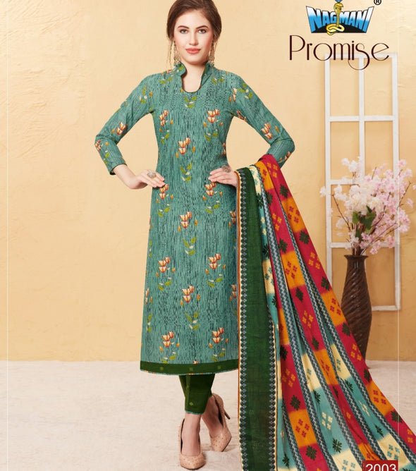 Nagmani Promise Vol-2 Printed Cotton Dresses Catalog