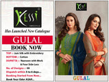 Kessi Gulal Jam Silk Embroidery Work Slawar Suits Catalog