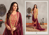 Kessi Gulal Jam Silk Embroidery Work Slawar Suits Catalog
