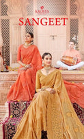 Kalista Sangeet Reach Look Party Wear Saree Catalog
