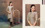 Nitara Blossom Silk Jacquard Kurti With Bottom Catalog