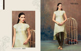 Nitara Blossom Silk Jacquard Kurti With Bottom Catalog