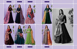 Lymi Originals Palace Silk Gown With Dupatta Catalog