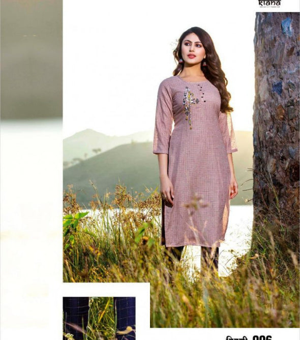 Kiana Titli Kurti With Pant Pair Catalog Collection