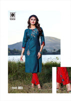 Kiana Titli Kurti With Pant Pair Catalog Collection