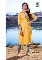 Kiana Titli Kurti With Pant Pair Catalog Collection