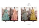 Sajawat Creation Meraki Vol-4 Georgette Readymade Salwar Kameez Catalog