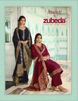 Zubeda Avanti Plazzo Style Salwar Suits Catalog Collection