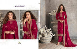 Aashirwad Creation Haseena Tussar Silk Suits Catalog