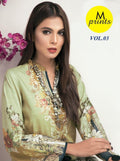 M Prints Vol-3 Pakistani Style Cotton Printed Suits Catalog
