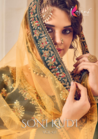 Kesari Trendz Soni Kudi Vol-1 Georgette With Heavy Panchrangi Work Suits Catalog