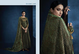 Mugdha Silky 11054-11058 Series Satin Georgette Gown Catalog Catalog