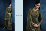 Mugdha Silky 11054-11058 Series Satin Georgette Gown Catalog Catalog