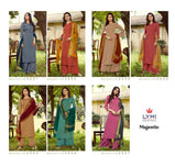 Lymi Majestic Readymade Top Bottom Dupatta Pair Catalog