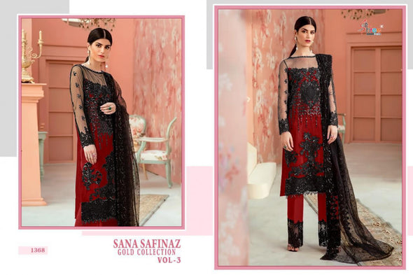 Shree Fabs Sana Safinaz Gold Collection Vol-3 Pakistani Fancy Suits Catalog