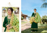 Alisa Amira Vol-14 Banaras Satin Georgette Party Wear Suits Catalog