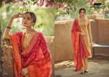 Shahnaz Arts Diyah Tussar Silk Suits Catalog Collection