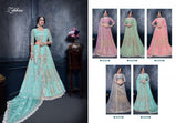Zikkra Vol-14 Net Fabric Party Wear Lehenga Choli Catalog