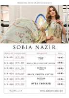 Sobia Nazir Luxury Lawn Heavy Cotton Printed Suits Catalog