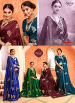 Saroj Jharoknka Vichitra Silk Saree Catalog Collection