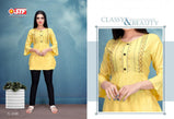 STF Florence Vol-21 Rayon Slub Stylish Short Tops Catalog