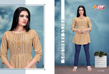 STF Florence Vol-21 Rayon Slub Stylish Short Tops Catalog