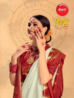 Apple Pooja Vol-12 Durga Pooja Special Patola Silk Saree Catalog Collection