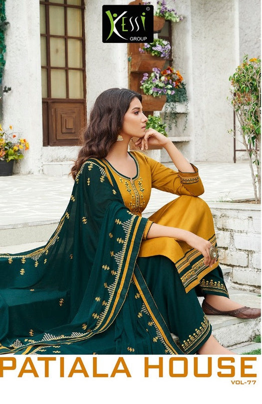 Kessi Patiyala House Vol-77 Dress Material Catalog Collection