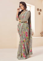 Shangrila Kamini Vol-14 Georgette With Kalamkari Border Saree Catalog