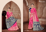 Vellora Vol-15 Kumkume Bhagya Silk Saree Catalog Collection