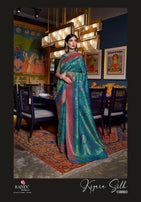 Rajtex Kiyara Silk Pure Satin Saree Catalog Collection