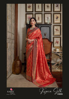 Rajtex Kiyara Silk Pure Satin Saree Catalog Collection