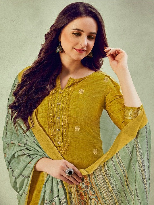 Kessi Rangoon Crystal Straight Pattern Readymade Salwar Suits Catalog