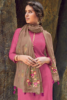 Deepsy Evergreen Jam Cotton Straight Suits Catalog