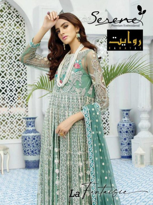 Rawayat Serene Premium Embroidered Salwar Suits Catalog