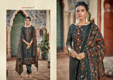 Rani Trendz Kia Chanderi Silk Straight Pattern Suits Catalog