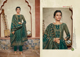 Rani Trendz Kia Chanderi Silk Straight Pattern Suits Catalog