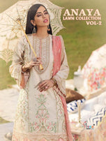 Shree Fabs Anaya Lawn Collection Vol-2 Pakistani Style Suits Catalog