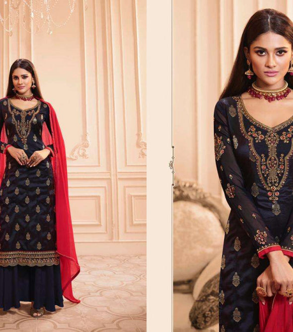 Lavina 92 Pure Dola Embroidered Salwar Suits Catalog