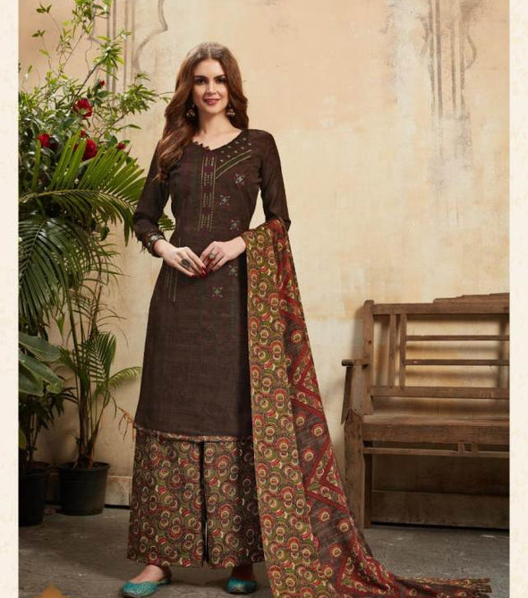 Pakija Pashmina Winter Collection Dress Material Catalog