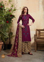 Pakija Pashmina Winter Collection Dress Material Catalog