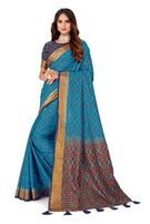 Riya 1 Naylon Blend Banarasi Saree Catalog Collection