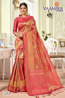 Vaamika Fashion Samparda Heavy Silk Festive Wear Saree Catalog Collection